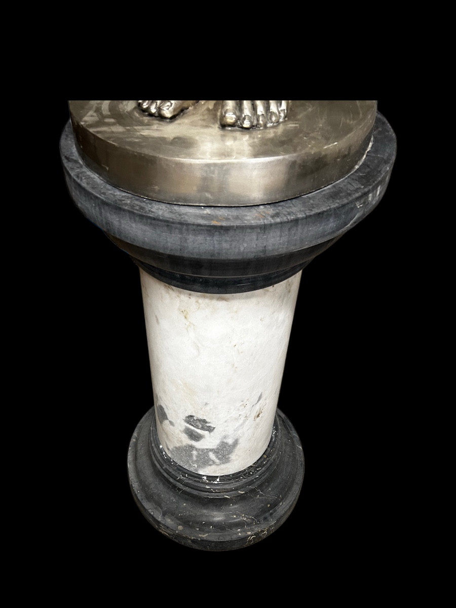 UnBronze argente sig Ferdinand Lepcke boogspannerin -photo-3