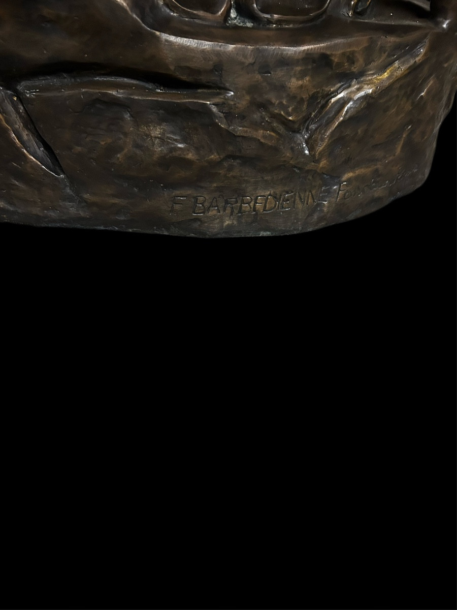 Un Bronze sig aizelin Nymphe de Diane h180-photo-4