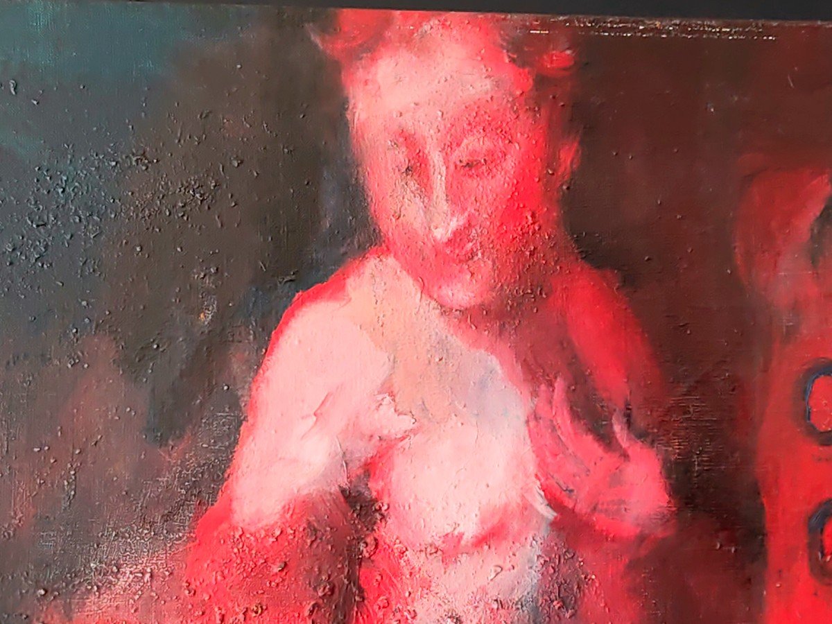 Polish School Painting By Elzbieta Arend-sobocka-photo-3