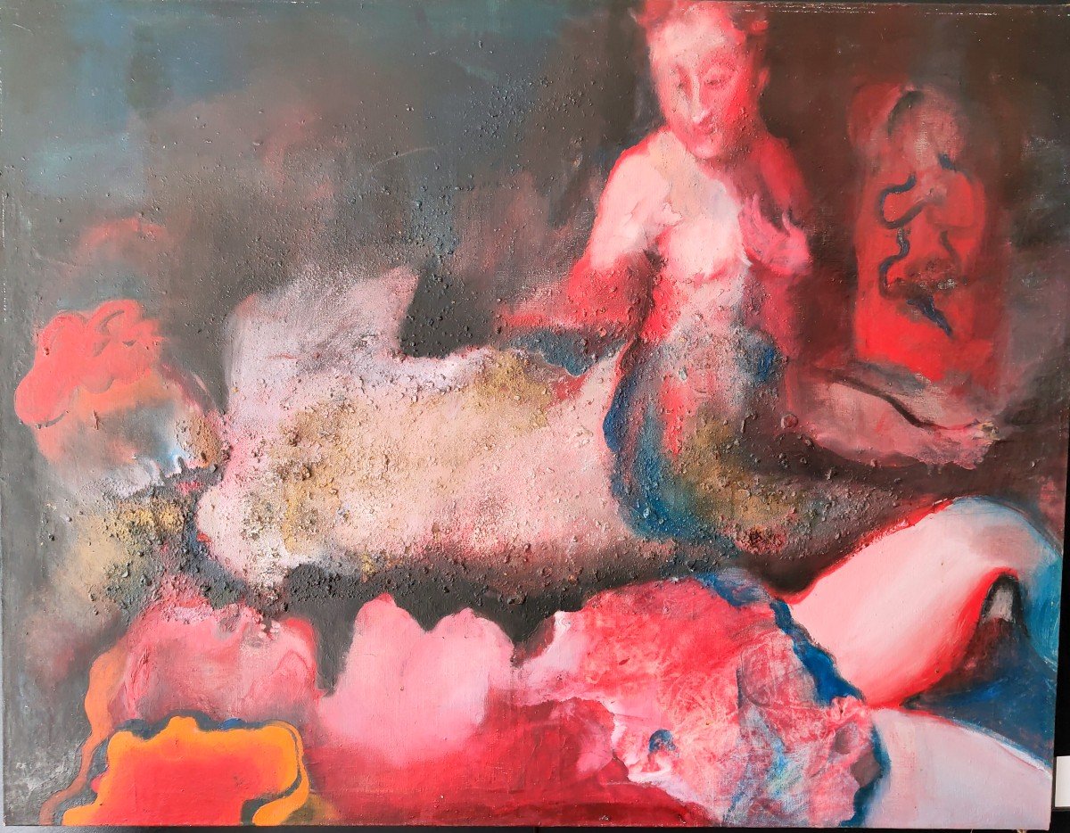 Polish School Painting By Elzbieta Arend-sobocka