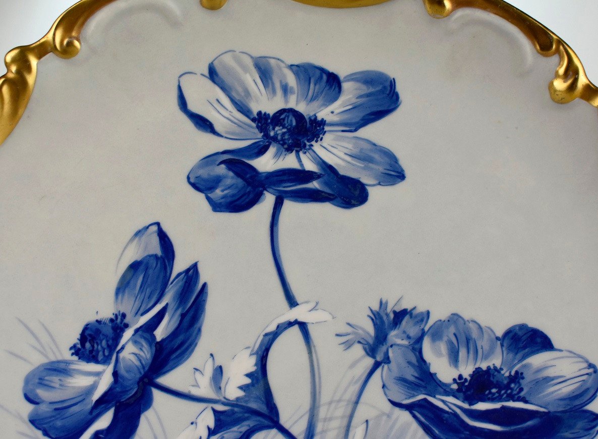 Grand Plat En Porcelaine De Limoges-photo-1