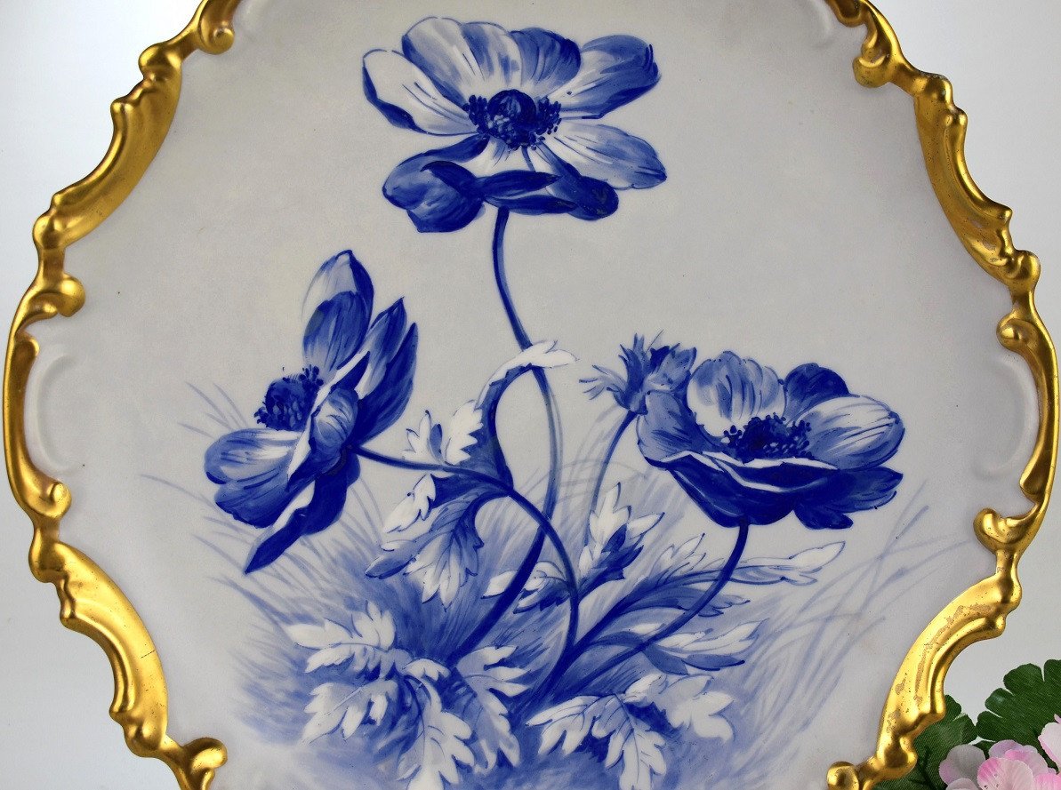 Grand Plat En Porcelaine De Limoges