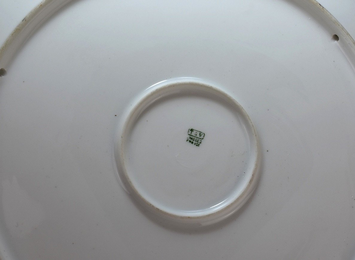 Plat En Porcelaine De Limoges.golse-photo-2