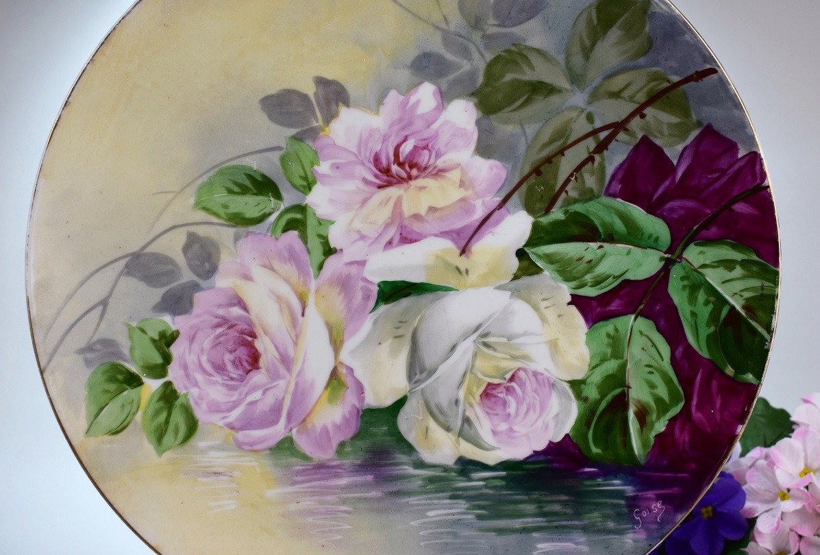 Plat En Porcelaine De Limoges.golse