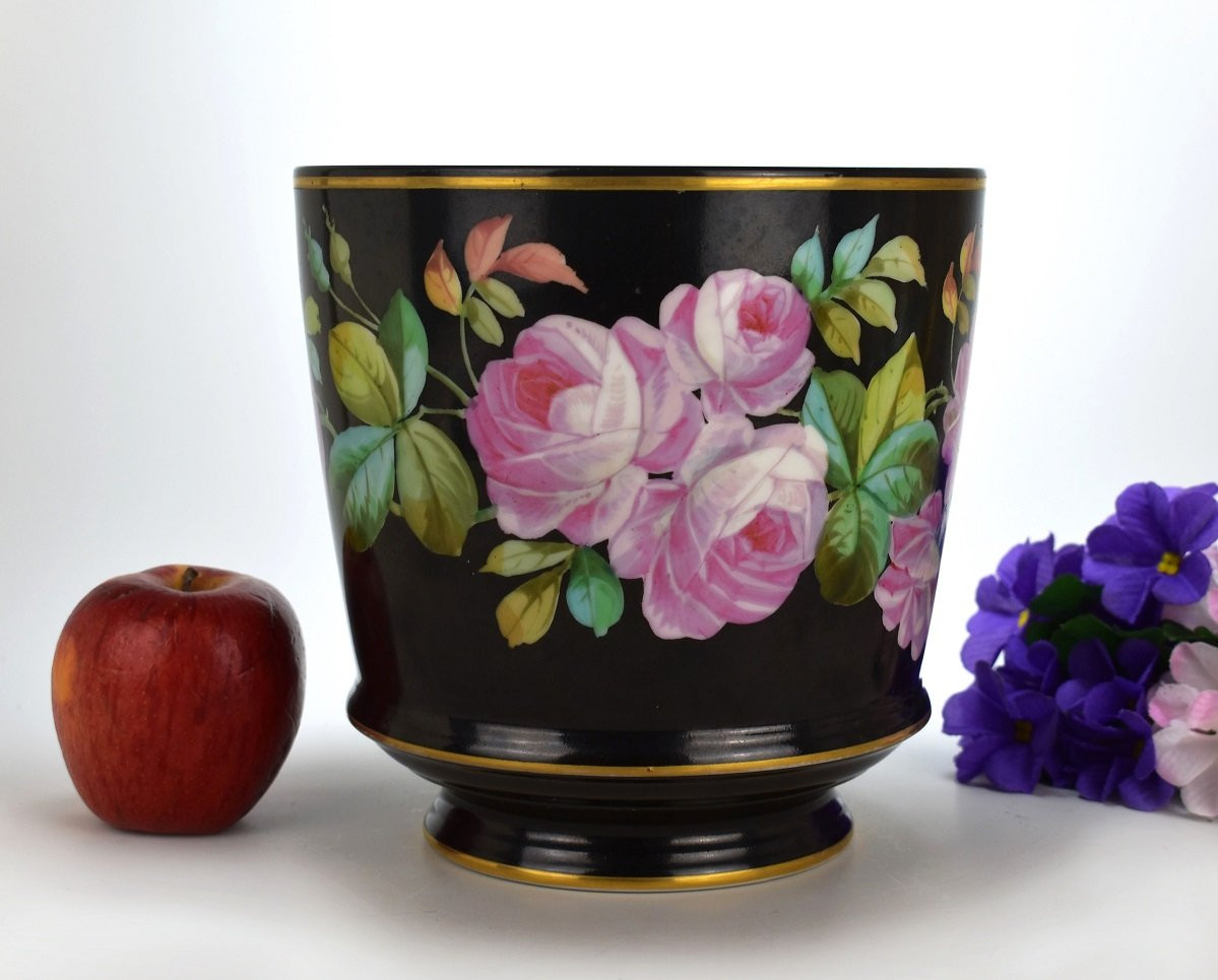 Cache-pot en porcelaine de Limoges.GDM-photo-2