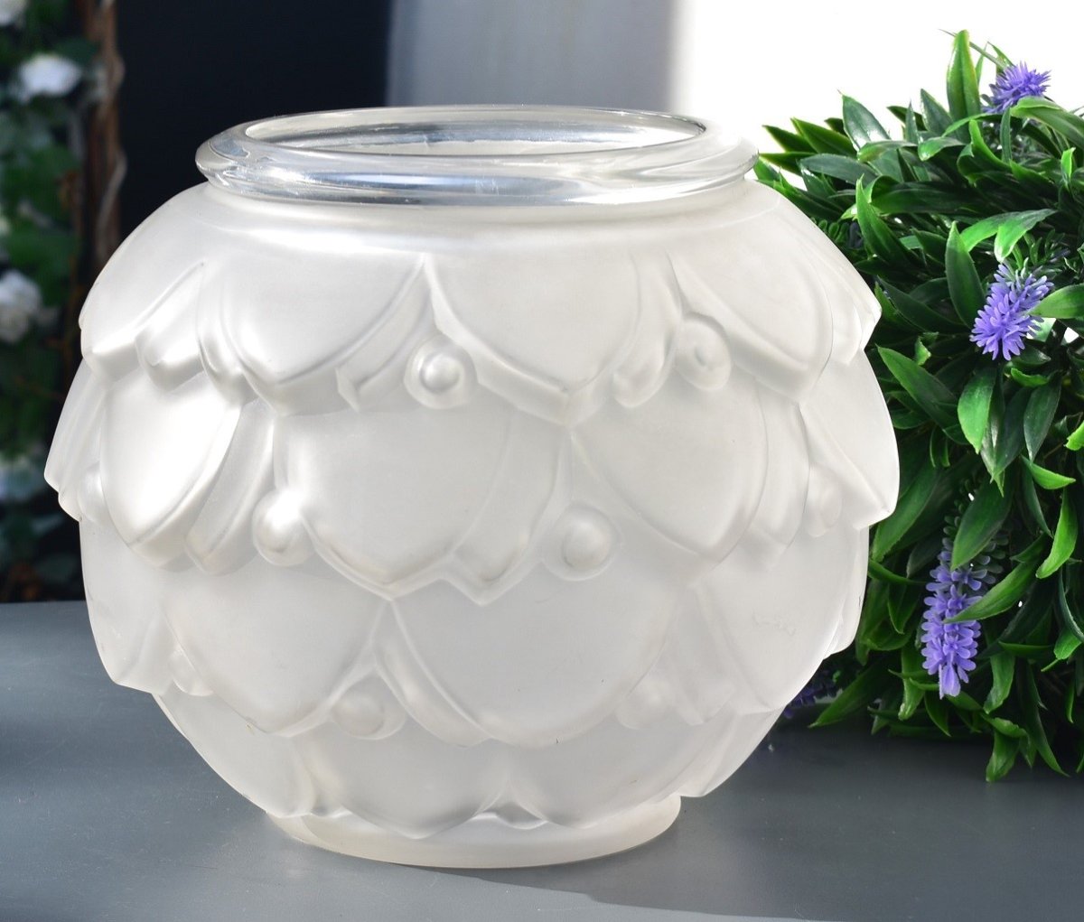 Sabino "peonies" Glass Vase-photo-3