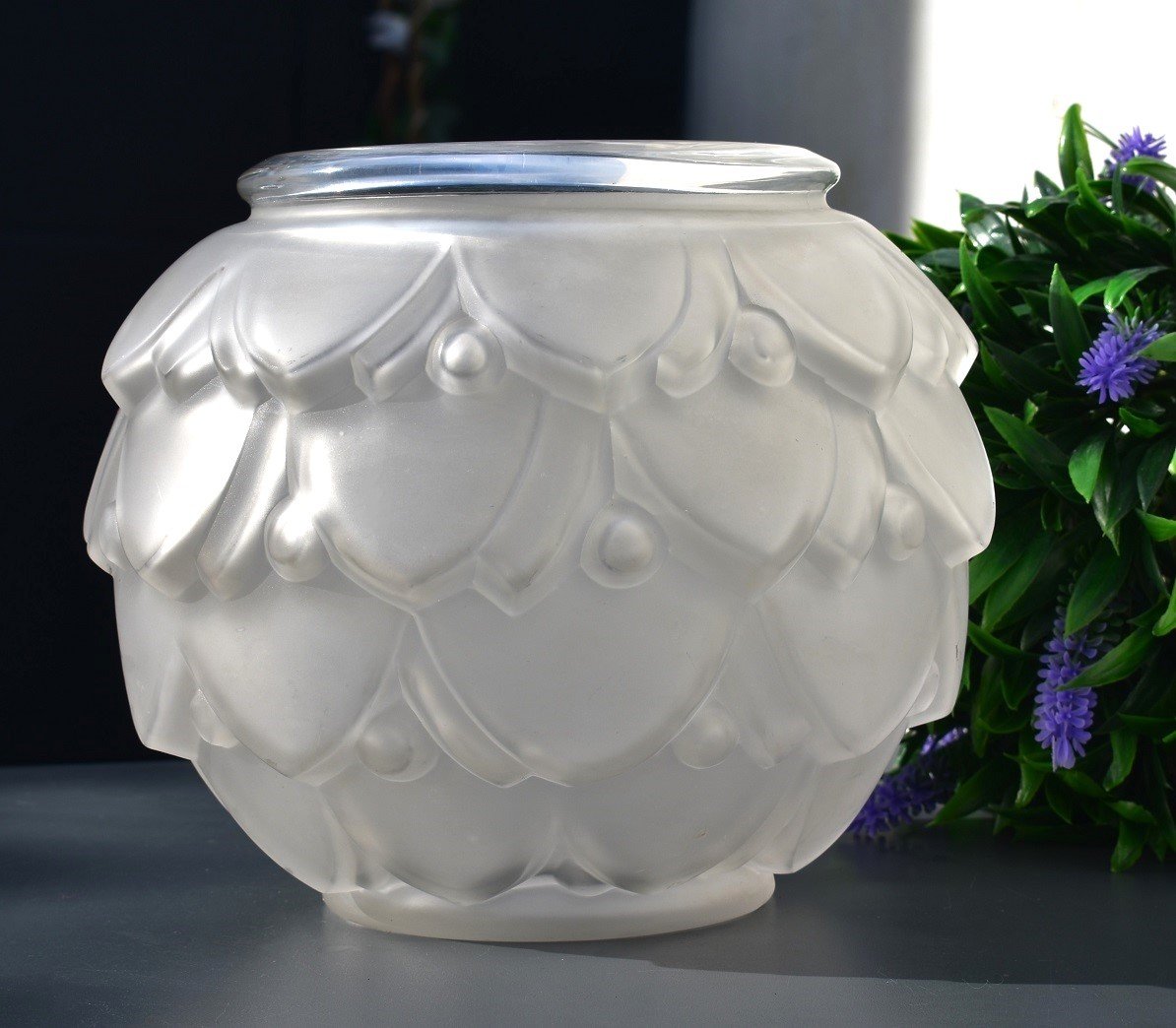 Sabino "peonies" Glass Vase-photo-4