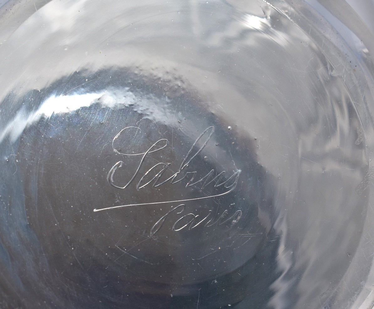 Sabino "peonies" Glass Vase-photo-3