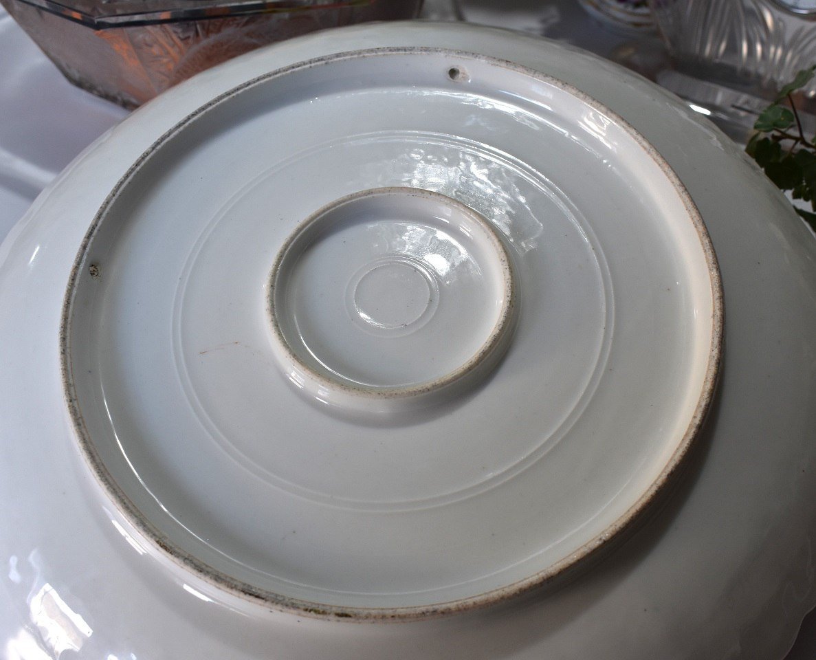 Grand Plat En Porcelaine De Limoges. Charles Thuillier-photo-4