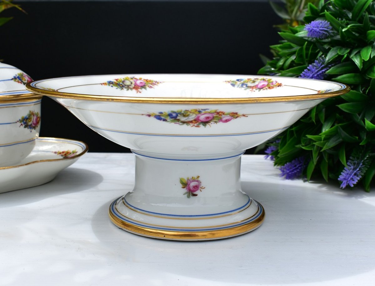 Service en Porcelaine. XIXème. Macé-photo-6