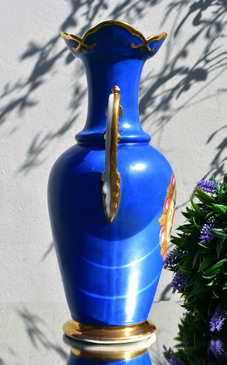 Vase en Porcelaine de Paris. 19ème-photo-2