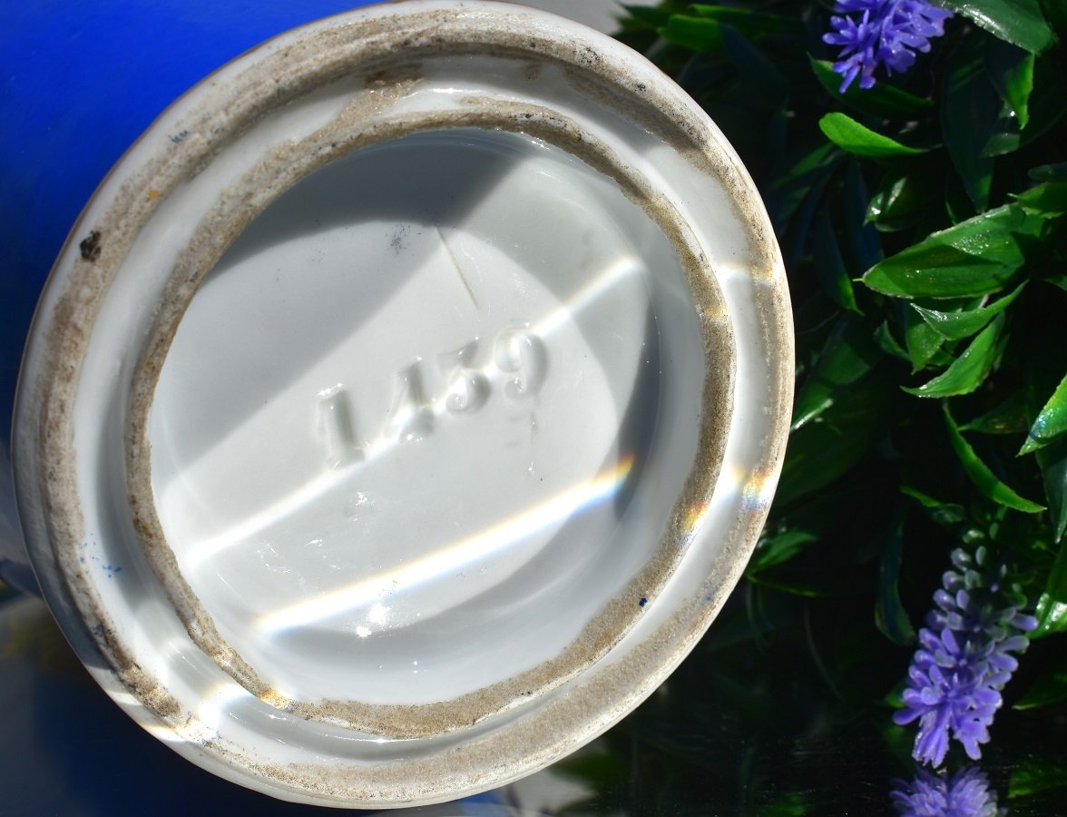 Vase en Porcelaine de Paris. 19ème-photo-5