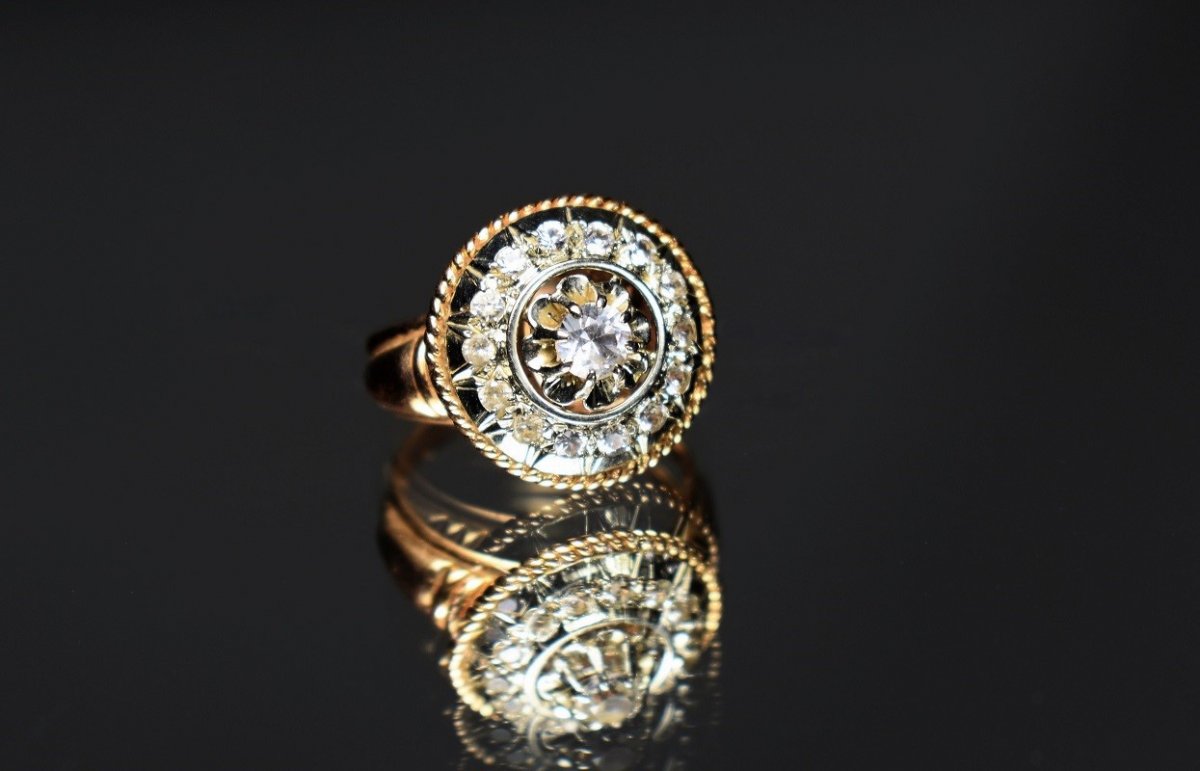 Bague En Or Et Diamants-photo-1