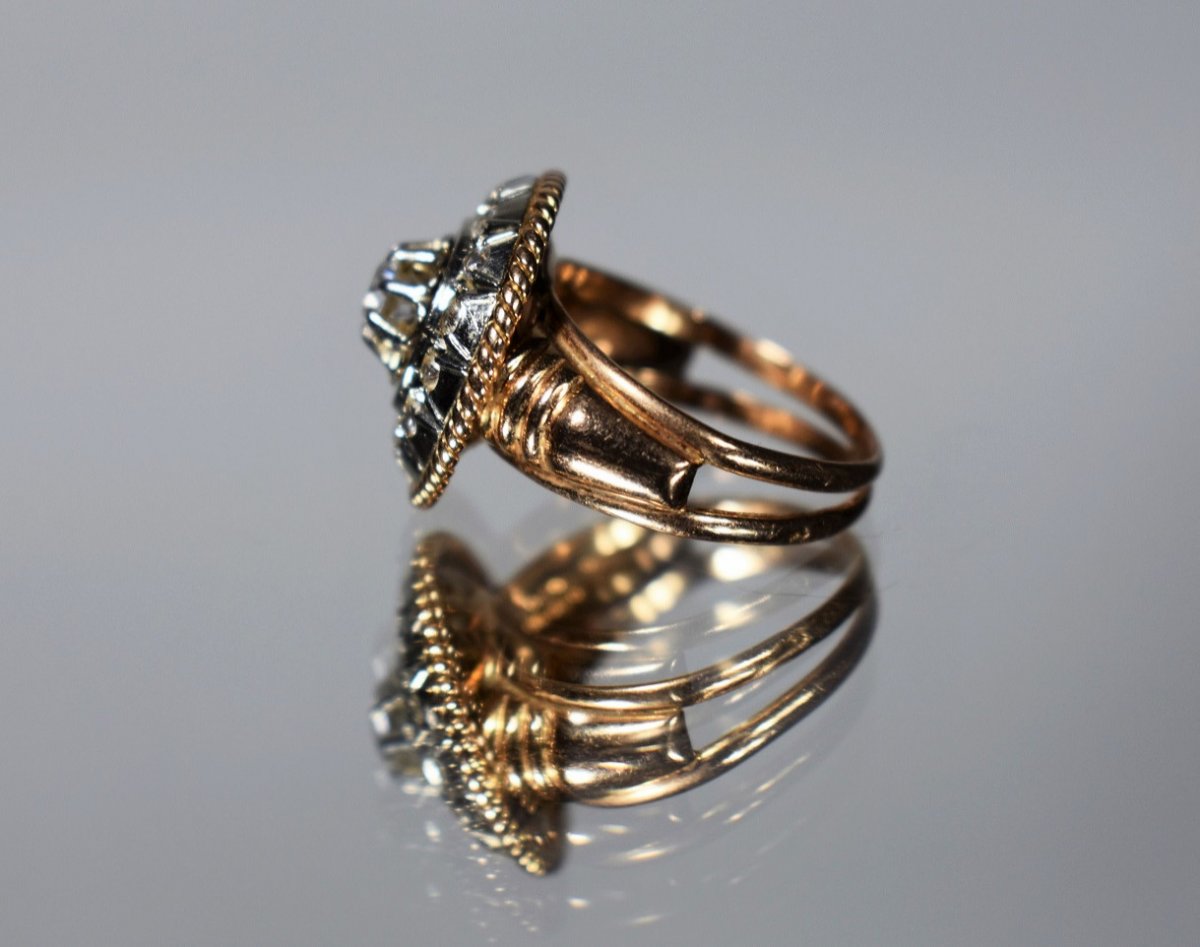 Bague En Or Et Diamants-photo-4