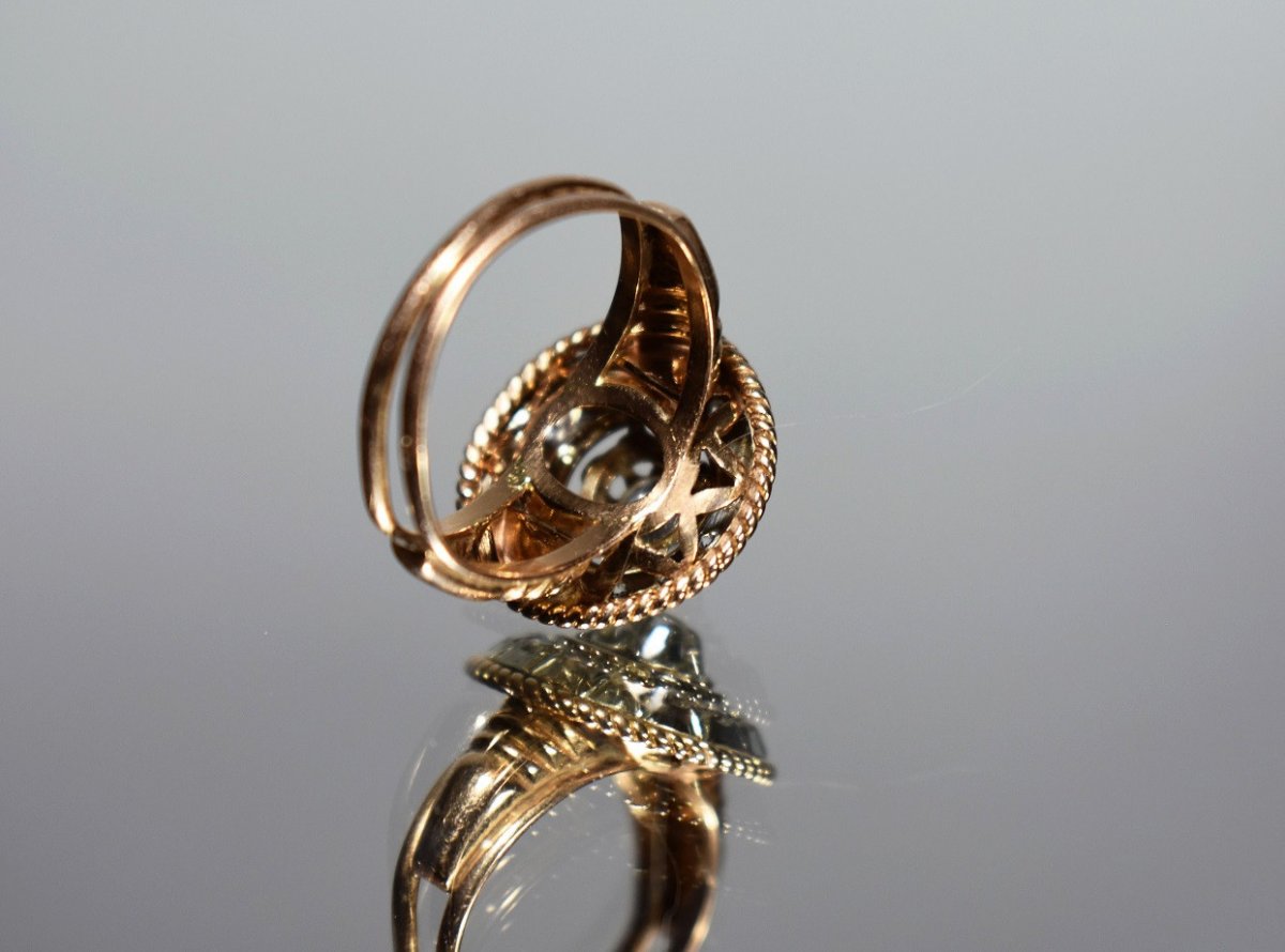 Bague En Or Et Diamants-photo-5