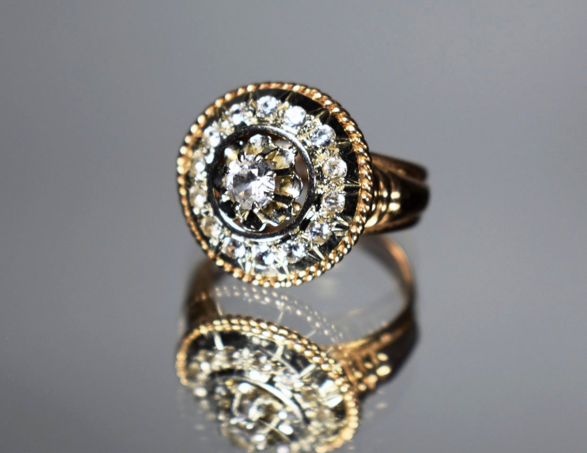 Bague En Or Et Diamants