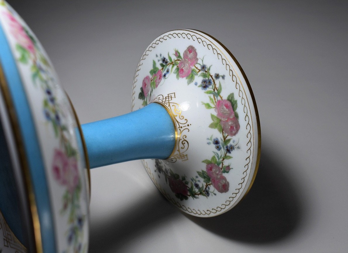 Cup On Sèvres Porcelain Pedestal. 1848-photo-4