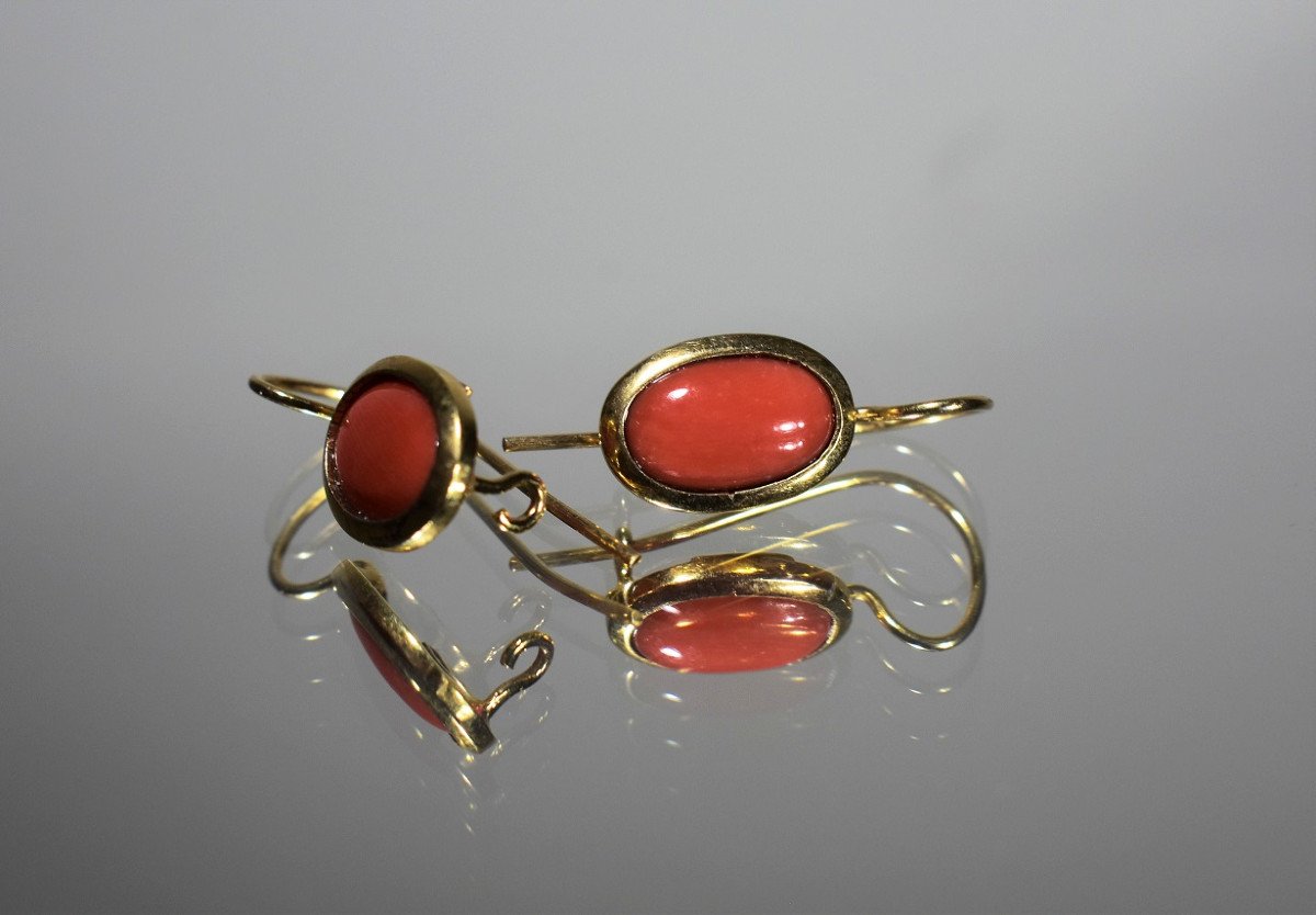 Boucles d'Oreilles  Corail-photo-4
