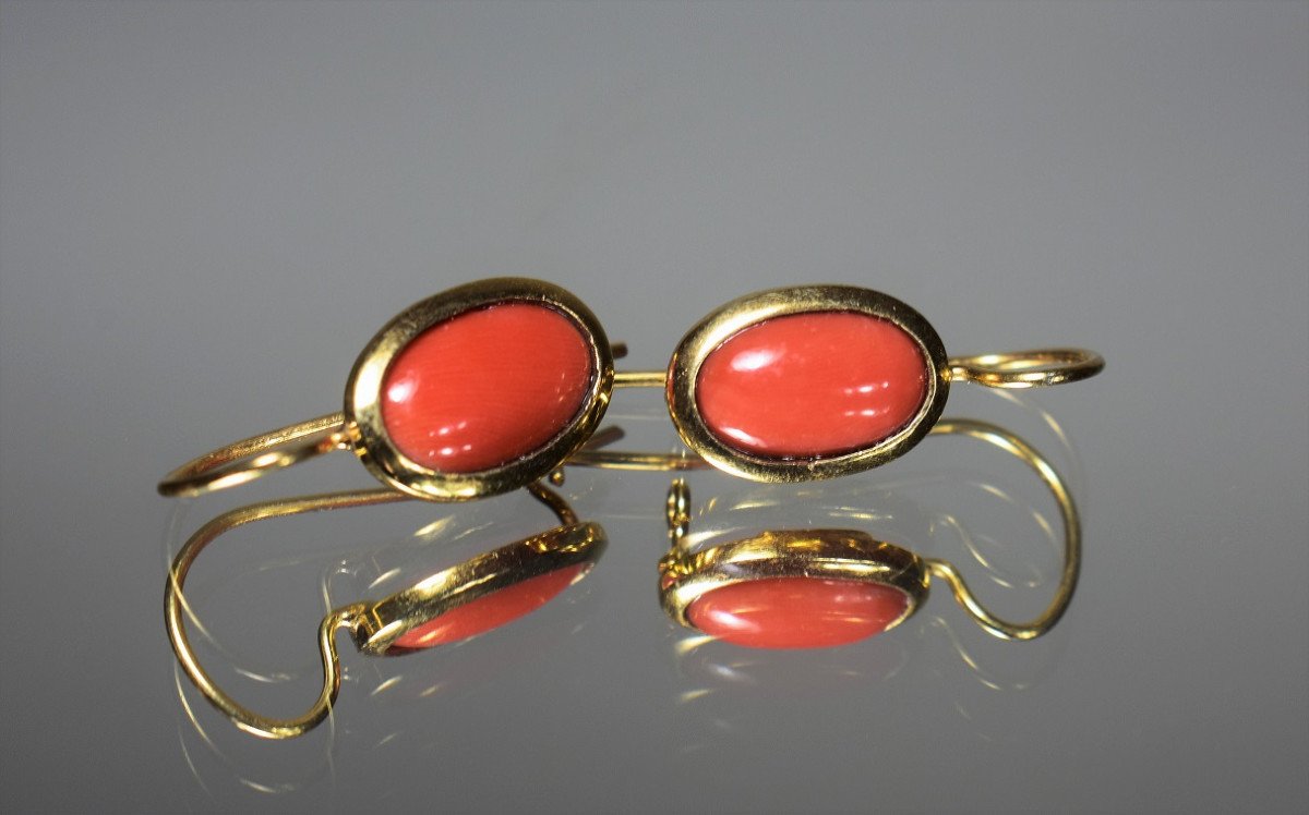 Boucles d'Oreilles  Corail-photo-8