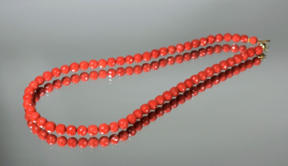 Sicily Sciacca Coral Necklace-photo-4