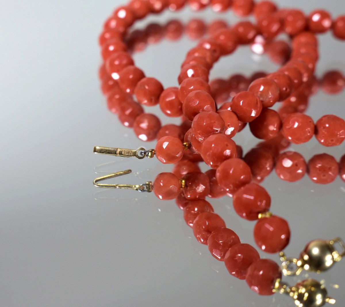Sicily Sciacca Coral Necklace-photo-6