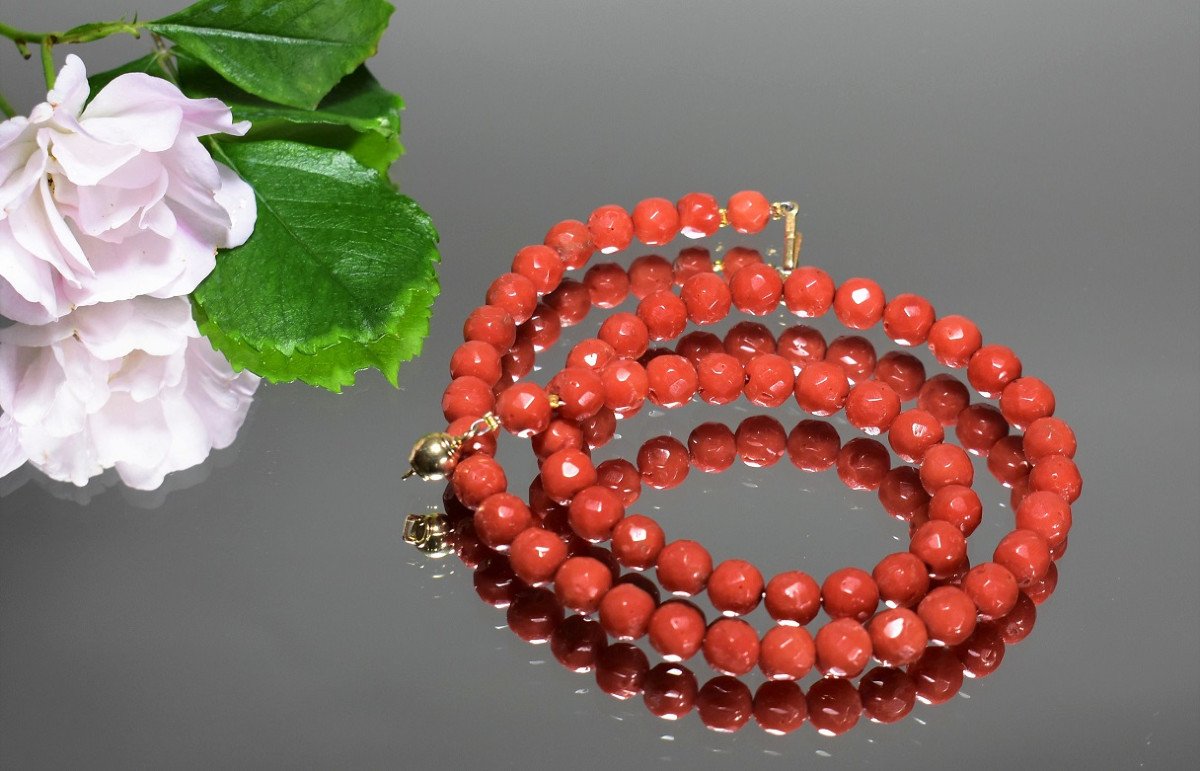Sicily Sciacca Coral Necklace