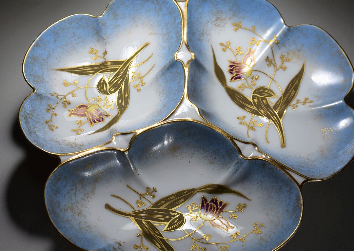 Large Limoges Porcelain Dish