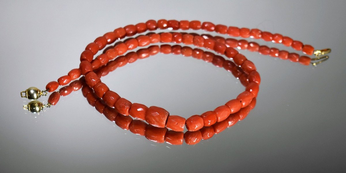 Collier En Corail Sicile Sciacca-photo-2