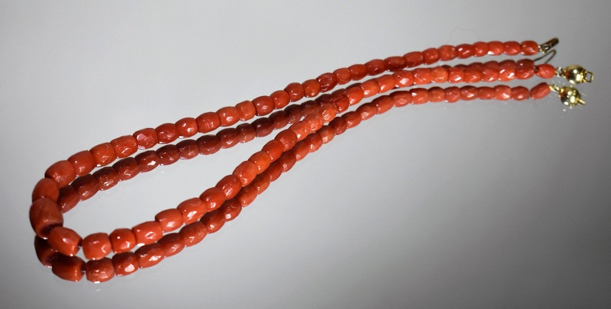 Sciacca Sicily Coral Necklace-photo-4