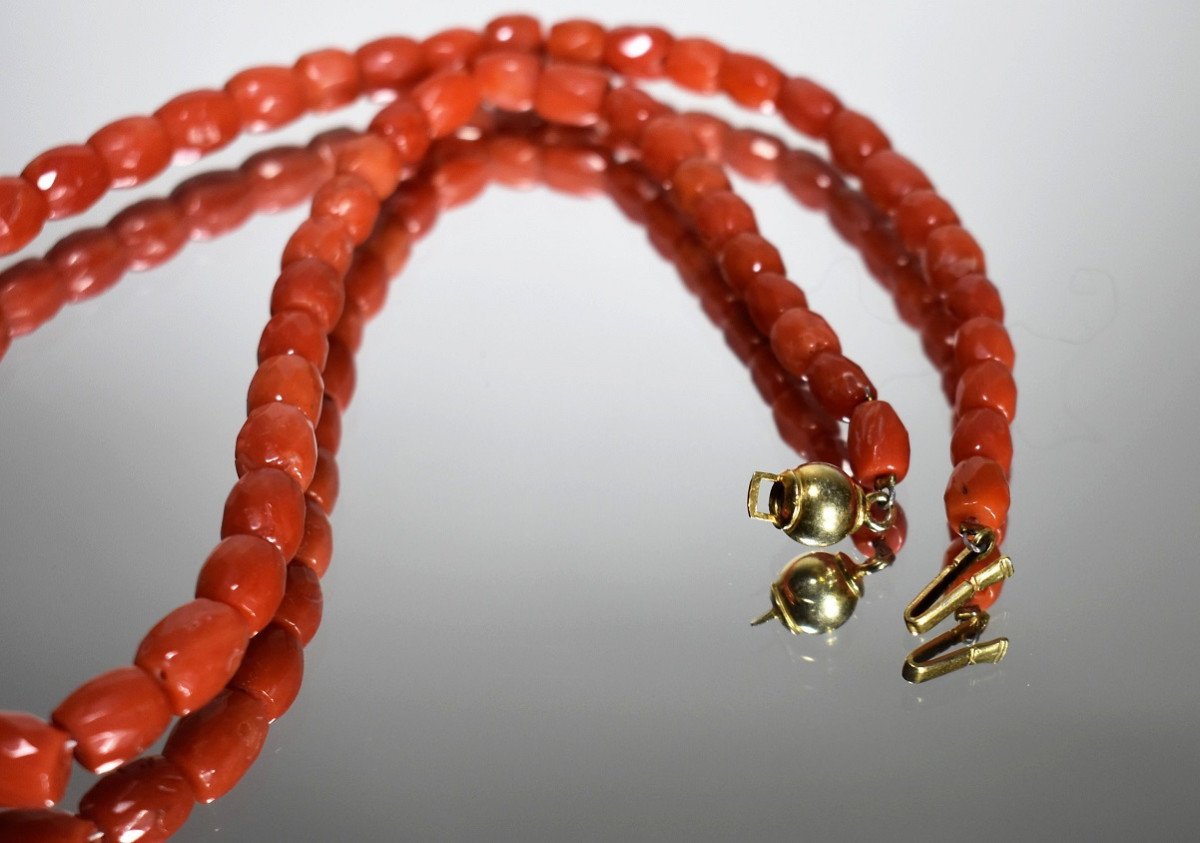 Sciacca Sicily Coral Necklace-photo-4