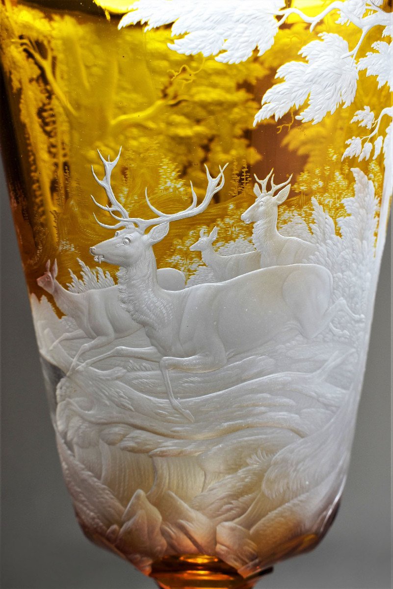 Large Bohemian Crystal Drageoir. Late Nineteenth-photo-1