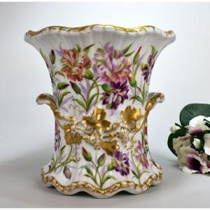 Vase En Porcelaine De Paris. XIX ème