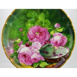 Limoges Porcelain Dish. A. Broussillon