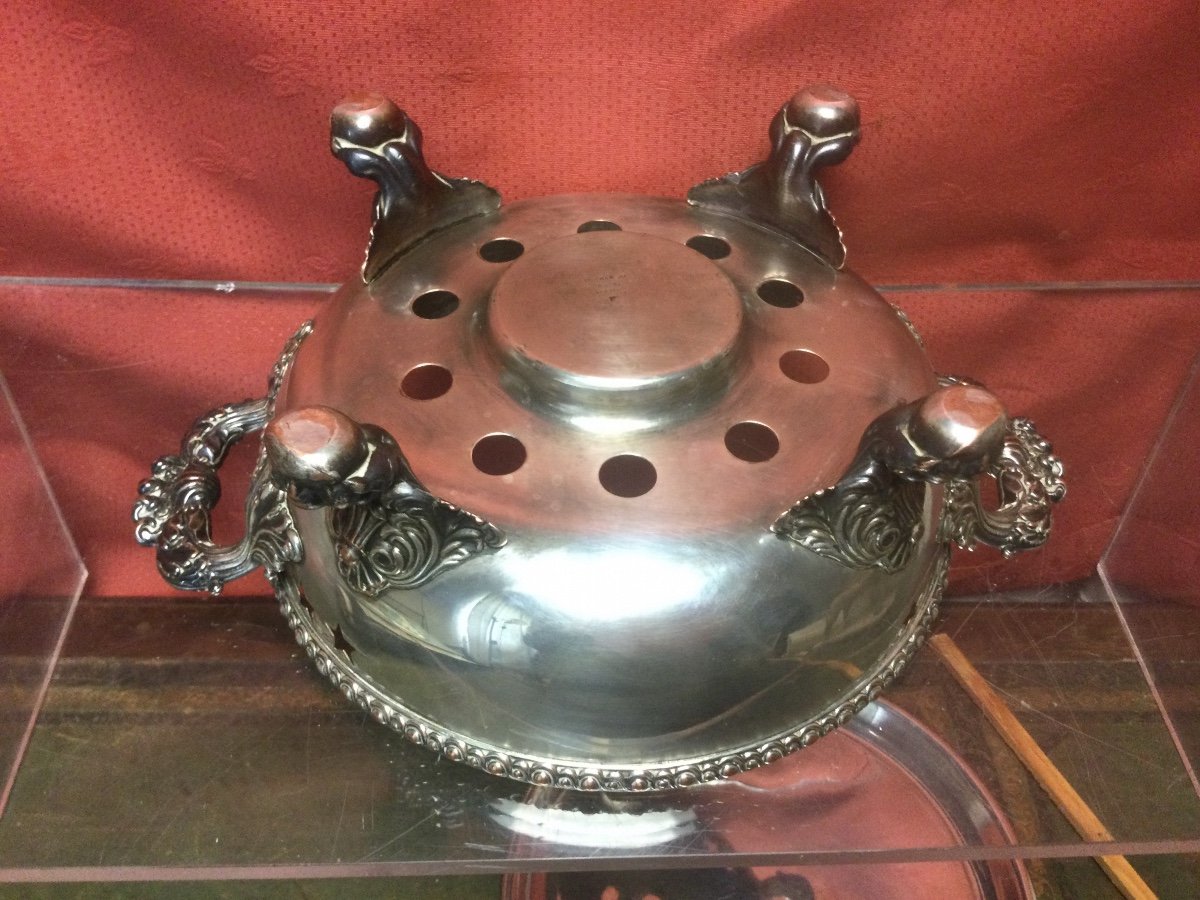 Odiot. Dish Warmer, 19th Century.-photo-4