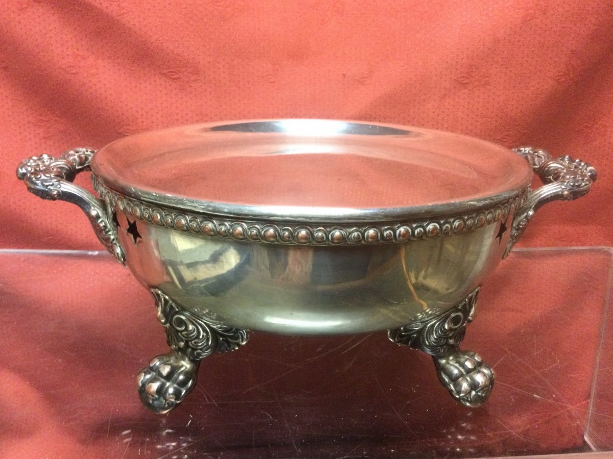 Odiot. Dish Warmer, 19th Century.