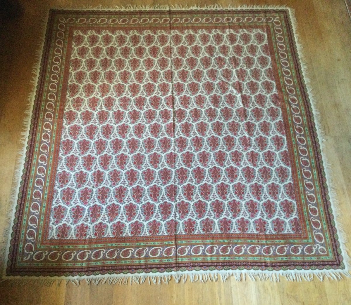 Schall Cashmere Printed 19th-photo-3