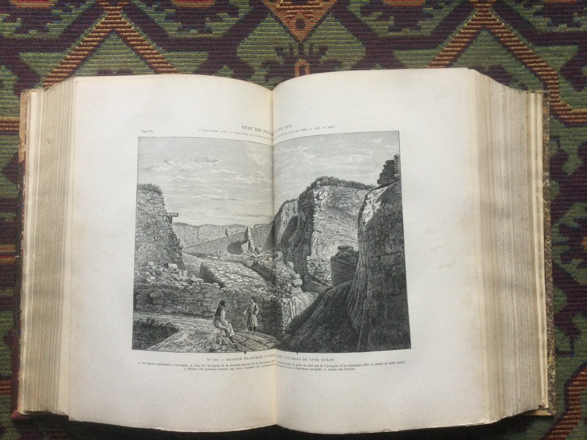 Ilios, Henri Schliemann, Firmen Didot, 1885.-photo-3