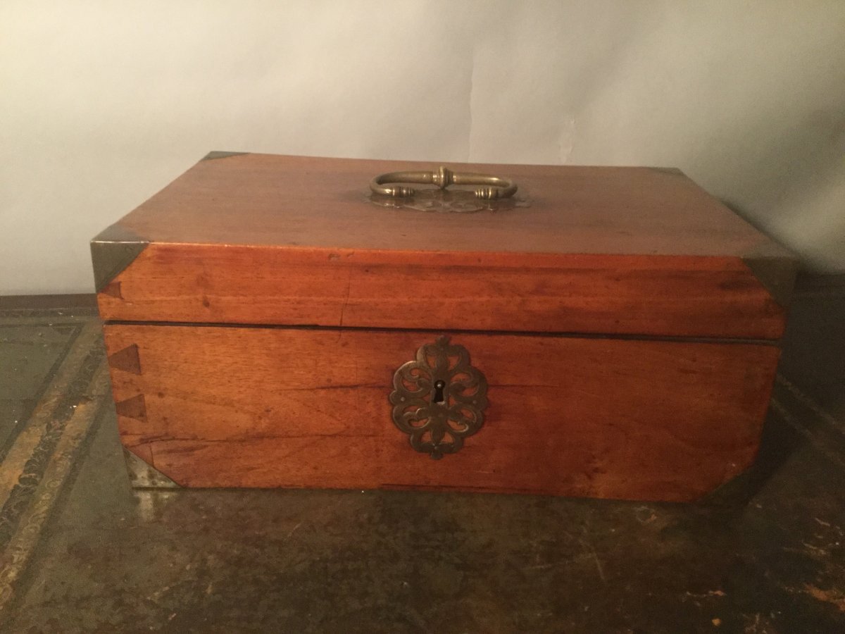 Travel Box, Marine, 18th Century.-photo-2