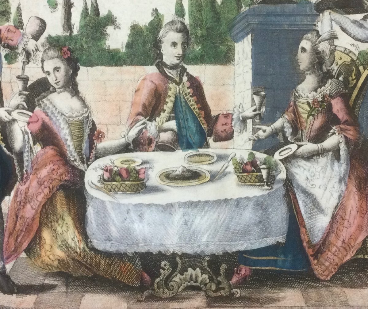 Le Fils Prodigue, Suite De Six Gravures, 18ème Siècle-photo-5