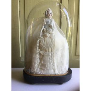 First Communion Doll, Early 20th Century.