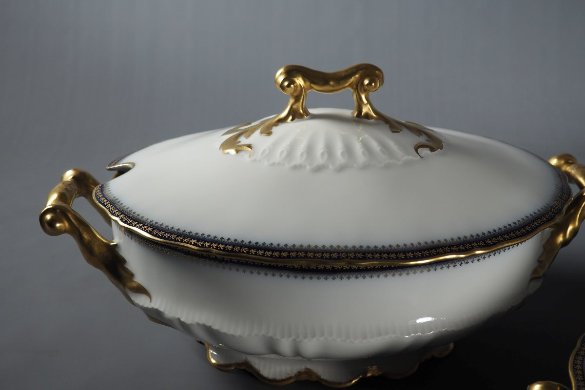 Service de table porcelaine  de Limoges Théodore HAVILAND-photo-2