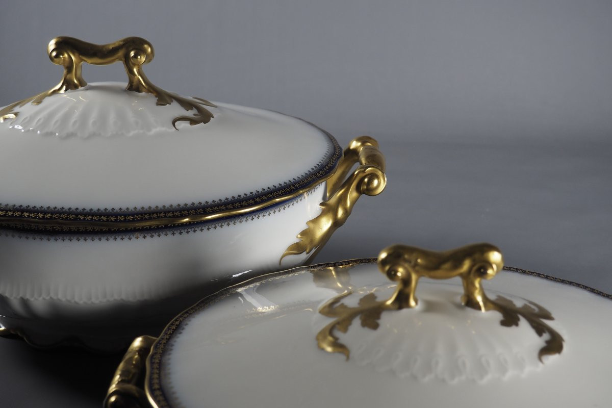 Service de table porcelaine  de Limoges Théodore HAVILAND-photo-3
