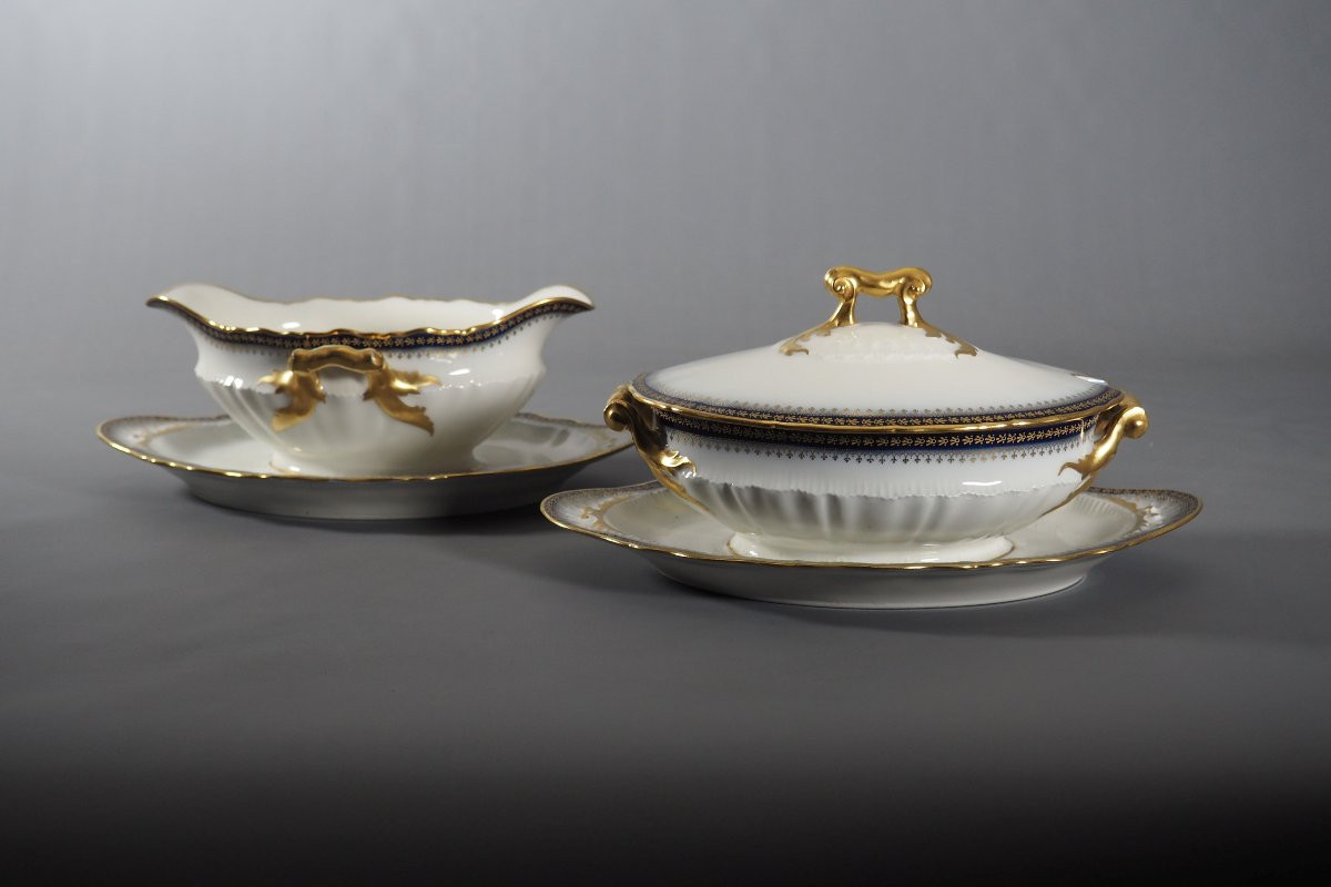 Service de table porcelaine  de Limoges Théodore HAVILAND-photo-7
