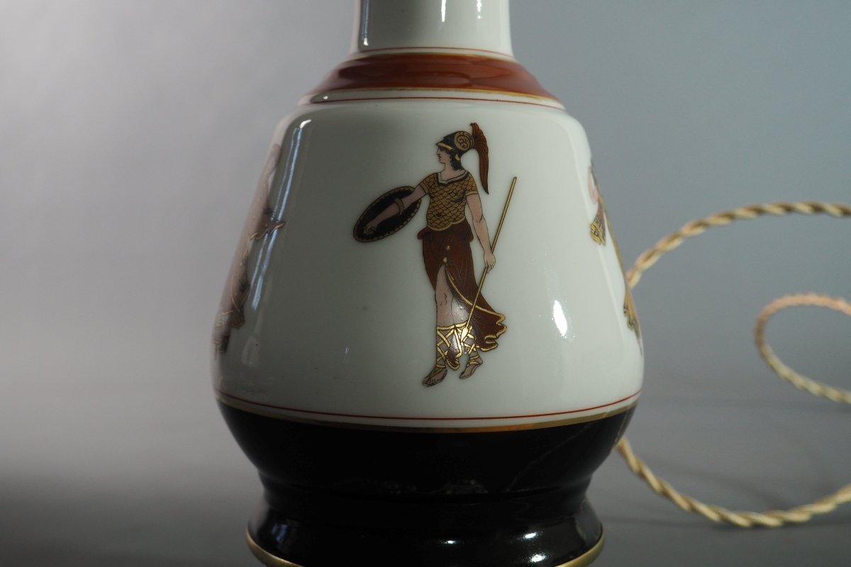 Paire de lampes à huile à décor mythologique – France vers 1820–1850-photo-6