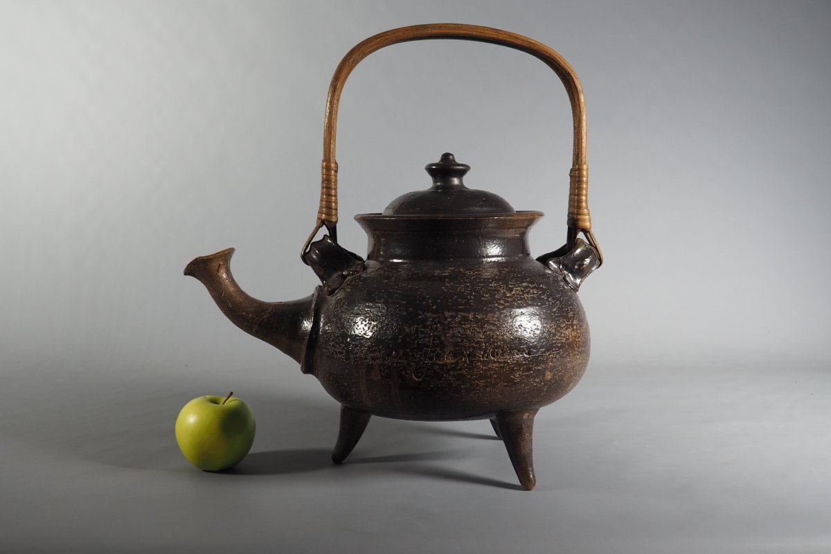Large Jean Marais Teapot – Vallauris Ceramics-photo-2