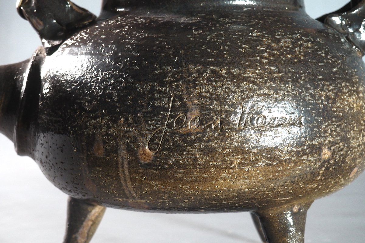 Large Jean Marais Teapot – Vallauris Ceramics-photo-2