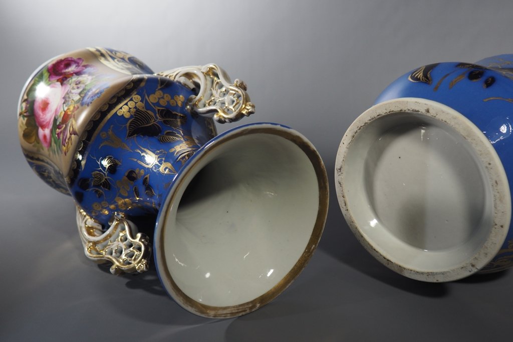 Pair Of Vases Bayeux-photo-4