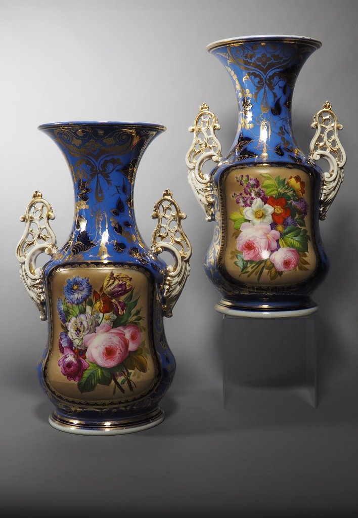 Pair Of Vases Bayeux