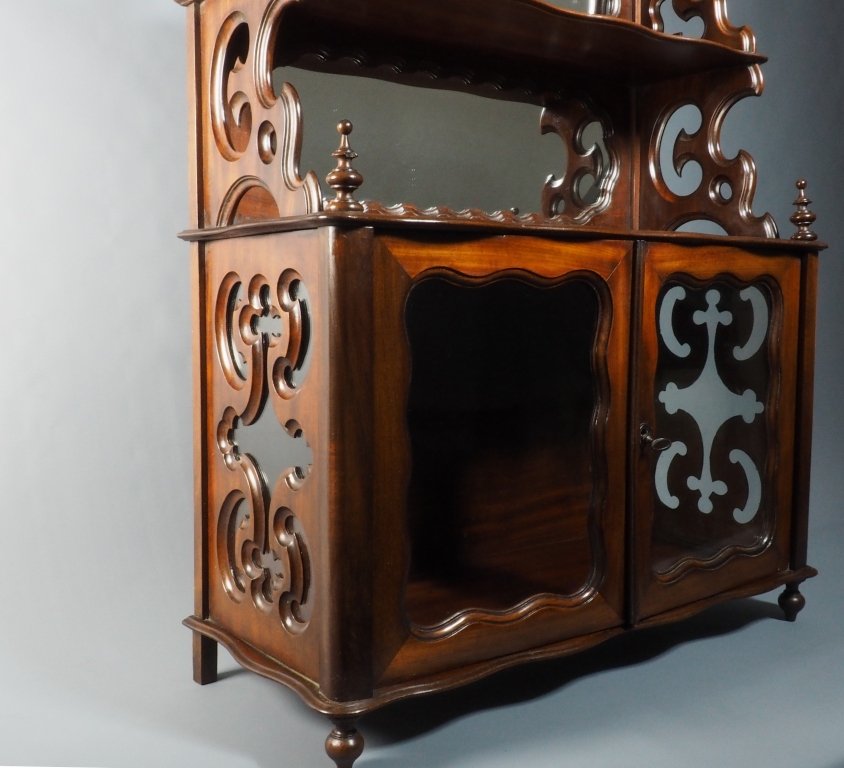 Mahogany Wall Cabinet-photo-2