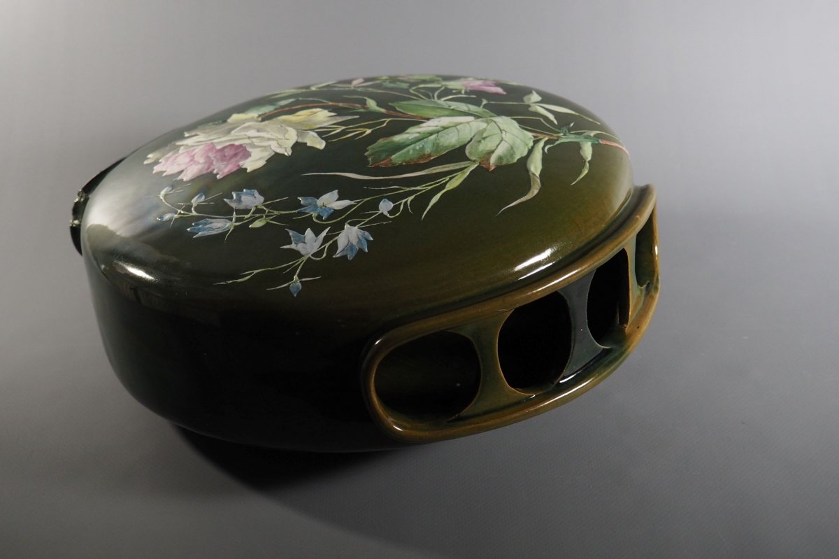 Vase en faïence émaillée 1900-photo-4